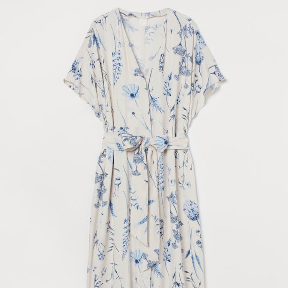 H&M Tie-Belt Kaftan - Picture 1 of 6